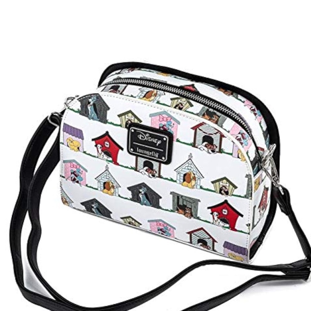 Rare Loungefly Disney Doghouse Crossbody Bag - Picture 1 of 7